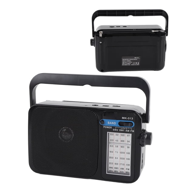 Radio portátil Am FM SW, Radio Compacta Portátil Portátil Con Para El Hogar