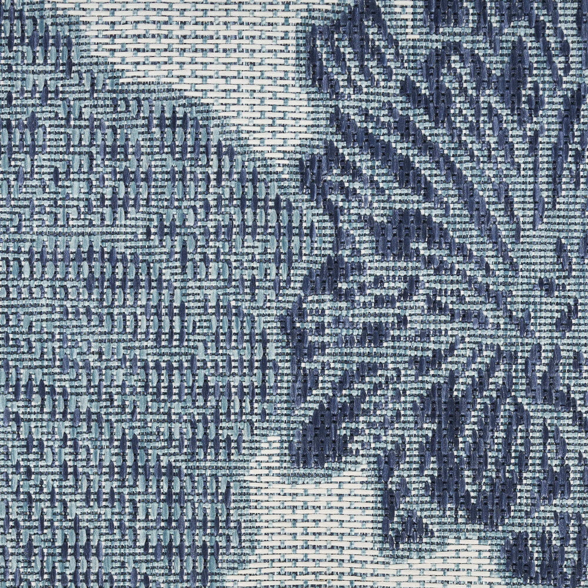 Nourison Garden Oasis Indoor/Outdoor Blue 9' x 12' Area Rug (9x12)