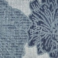 thumbnail image 4 of Nourison Garden Oasis Indoor/Outdoor Blue 3' x 5' Area Rug (3x5), 4 of 9