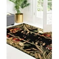 thumbnail image 3 of Rugs.com Pastoral Collection Rug – 2' x 3' Black Medium Rug Perfect For Entryways, Kitchens, Breakfast Nooks, Accent Pieces, 3 of 9