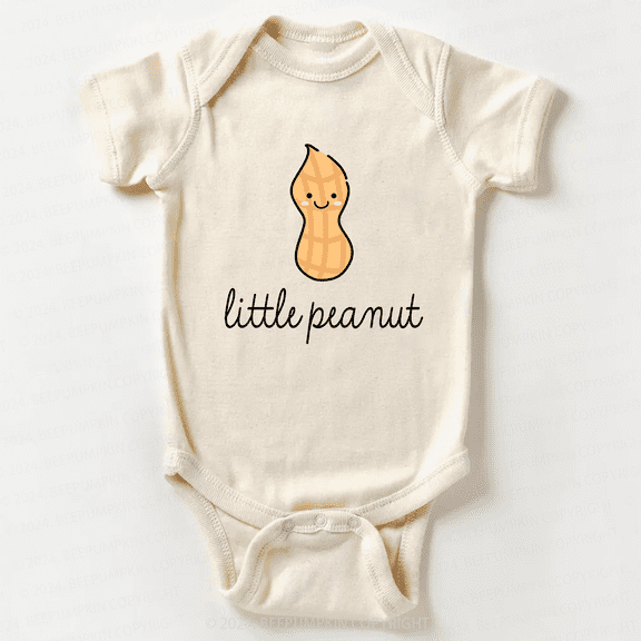 Little Pea.Nut Baby Bodysuit Cute Baby Onesie, Baby Bodysuit Lat 4424 Cute Baby Onesie, BABY BODYSUIT LAT 4424