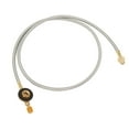 thumbnail image 1 of Gas Tank Extension Cord, Stainless Steel Easy To Install Durable Wear Resistant Flat Gas Tank Extension Tube Portable  For Camping Burner ANGGREK Flat Gas Tank Extension Pipe, 1 of 8