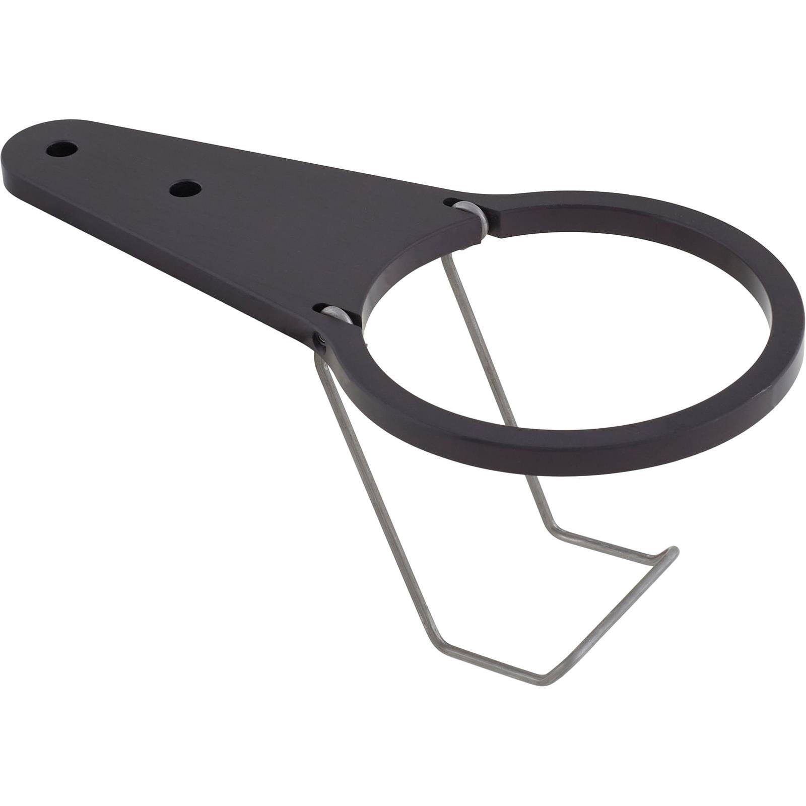 Watsons Street Works 43053RB Hidden Swing Out Cup Holder, Black