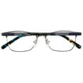 thumbnail image 5 of Tango Optics Cateye Metal Eyeglasses Frame Luxe RX Stainless Steel Jocelyn Burnell Blue For Prescription Lens -, 5 of 7