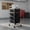 Black, variant on Demi Bonn 4-Drawer Cart Storage Bin Organizer Rolling with 4 Universal Casters, White
