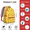 thumbnail image 6 of Watermelon Pattern Student Backpack – Wonderful Gift for Dorm Life, Padded Laptop Sleeve Fits Up to 15.6 Inches, 6 of 6