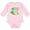 AD-Pink, variant on Inktastic My Grammy and Grandpa Love Me Grandson Dinosaur Boys Long Sleeve Baby Bodysuit