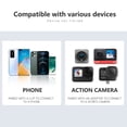 thumbnail image 2 of Camera Mount Clamp Mount Bicycle Handlebar Adapter Mount with Dual 360°Rotatable Ball Head with GoPro Adapter Fixed Screw Compatible with GoPro 12/11/10/9/8/7 and Other Action Cameras, 2 of 8