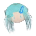 thumbnail image 3 of Llavero con cabeza de muñeco de peluche, adorable colgante de muñeco, juguete para regalo Azul, 3 of 9