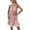 Pink, variant on Women's Fashion Solid Color Sequin Sleeveless Halter Neck Party Dress - High-Quality Sparkling Material, Slim Fit for Wedding/Club Occasions