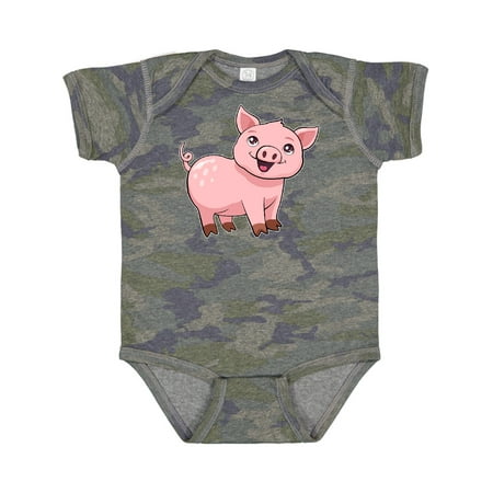 

Inktastic Cute Pig Gift Baby Boy or Baby Girl Bodysuit