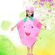 thumbnail image 1 of Ropa de frutas para niños Flores de verduras Melón Ropa de actuación Desfile de moda Ropa de actuación para padres e hijos, 1 of 6