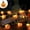 LLNew--Orange, variant on 100Fens Pumpkin String Lights Halloween Christmas Decoration String Lights Can Be Used for Patio and Room Interior Decorations and More Fall&nbsp;Decor