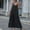 Black, variant on XWSHYW Rompers for Women Fashion Solid Color Wide Leg Jumpsuit Plus Size Loose Fit Sleeveless Romper