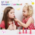 thumbnail image 4 of Hot Focus Kit de maquillaje para niños pequeños – Kit de maquillaje para niñas con lápices labiales que cambian de humor y paleta de sombras de ojos colorida – Juego de maquillaje y juego de simulació, 4 of 5