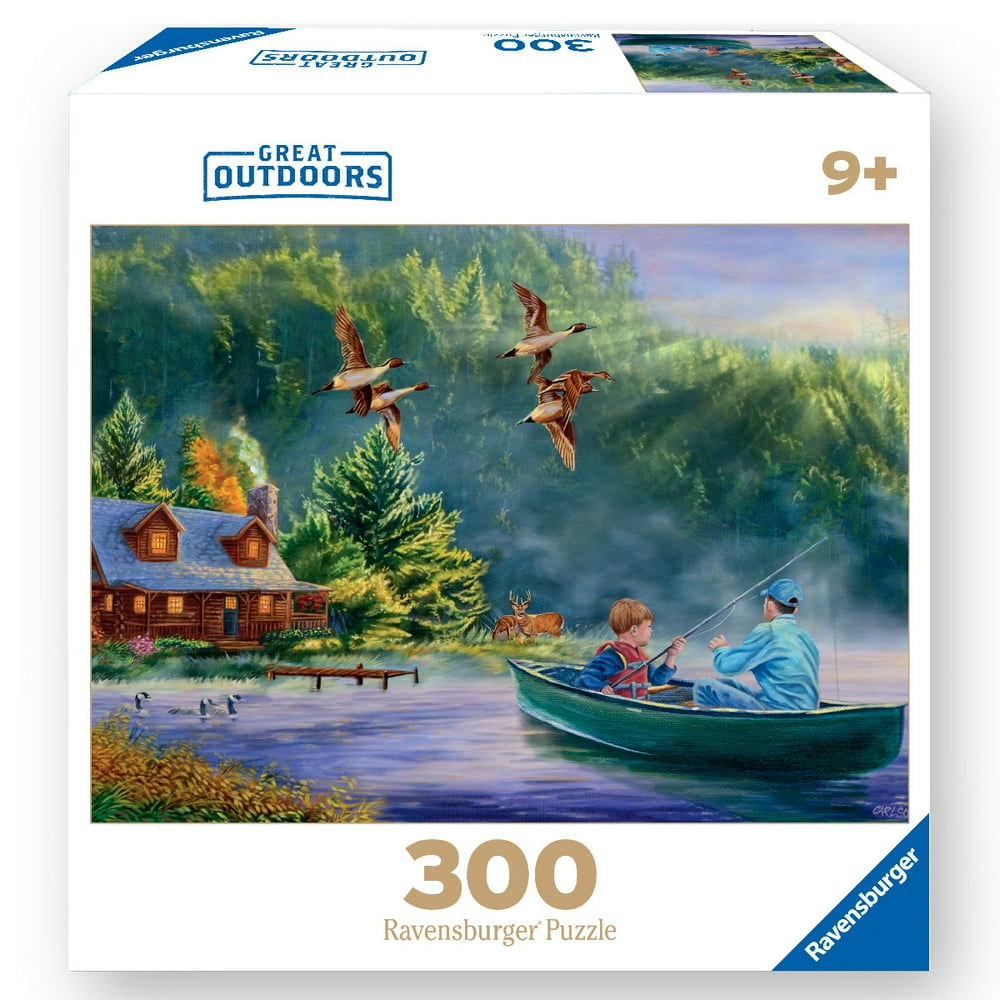 Ravensburger Great Outdoors Puzzle Series Weekend Escape, 300 Pieces