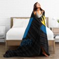 thumbnail image 5 of Vincennes University Fleece Blanket, Very Soft Microfiber Flannel Blanket for Couch Warm and Cozy for All Seasons, 5 of 6