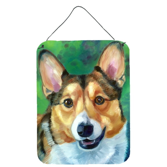 Carolines Treasures 7303DS1216 Corgi Toby Wall or Door Hanging Prints 12x16 multicolor