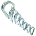 thumbnail image 4 of Golberg Wire Rope Thimbles - Zinc Plated - Multiple Sizes Available, 4 of 4