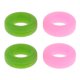 thumbnail image 2 of 2- 2 pares de ganchos de silicona anti-orejas para gafas tal como se describe, 2 of 8