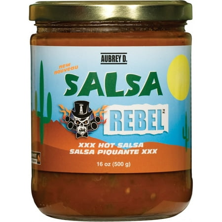 Classic salsa - Mexican flavors from fresh peppers, tomatoes and onions in the red hot Aubrey D. Salsa - tickle your tongue with a zesty