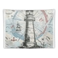 thumbnail image 5 of Orinice Lighthouse Anchor Bird Tapestry Wall Hanging Unique Style Graphic Tapestries for Home Wall Decor Bedroom Living Room Dorm Farmhouse Apartment 40x60inch, 5 of 6
