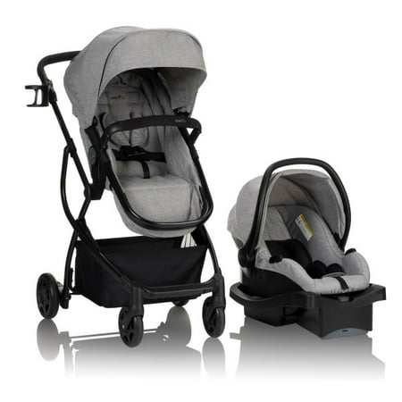 Urbini Omni Plus Travel System Stroller, Gray