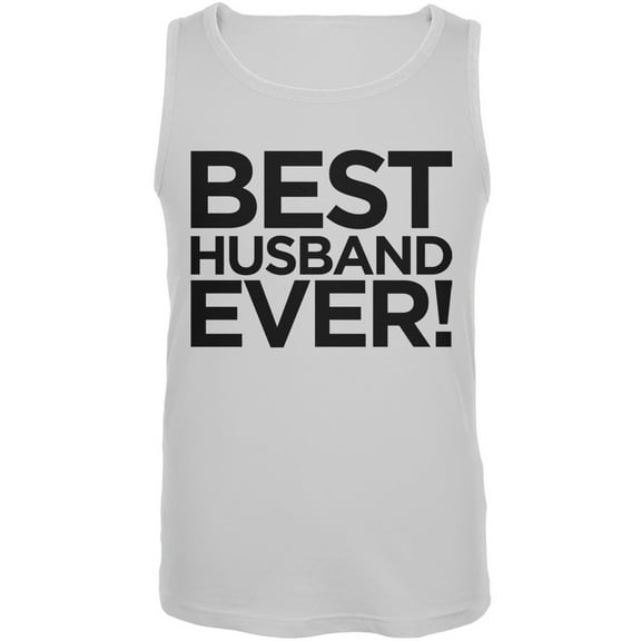 Best Husband Ever White Mens Tank Top - 2X-Large