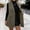 Dark Gray, variant on Oplxuo Long Vest for Women Sleeveless Tweed Blazer Fall Jackets Cardigan Outerwear