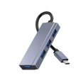 thumbnail image 1 of USB C Laptop Docking Station, 4-In-1 Type C Hub, with 4 USB3.0 Multi-Port Adapter for Laptops, Tablets,Phones, 1 of 5