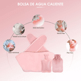 thumbnail image 5 of Bolsa De Agua Caliente Goma Con Cubierta De Cintura Y Funda Rosa, 5 of 5