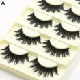 thumbnail image 2 of Eye Party Lashes Band Thick False 5 Pairs Long Black Eyelashes Strip Natural, 2 of 7