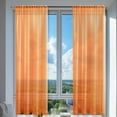 thumbnail image 6 of Sheer Linen Curtains 2 Panels Set with Grommets, Light Filtering Semi Transparent Window Treatments for Living Room Bedroom, Modern Voile Privacy Sheers with Natural Texture, 6 of 7