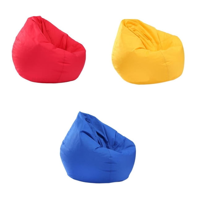 3 Pcs de Sillas Decoración hogar para Niños de Rojo Amarillo Azul