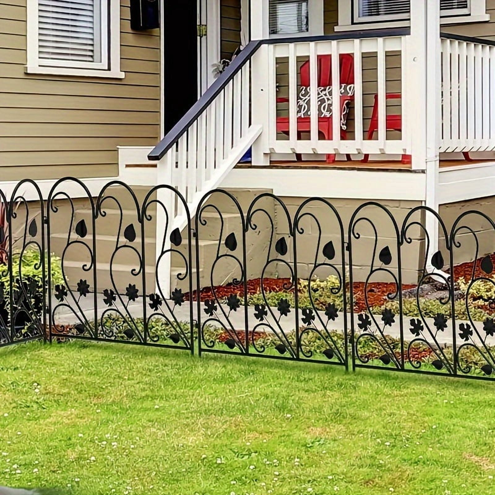 Unbranded Decorative Garden Fence Panel for Animals (5 Pack)