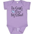 thumbnail image 3 of Inktastic Heart New Big Sister Girls Baby Bodysuit, 3 of 5