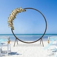 thumbnail image 5 of 7.2ft Round Wedding Arch Flower Backdrop Stand Party Ceremony Outdoor Balloon Decor, 5 of 12