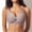 #027-Pink, variant on Women's Minimizer Bra with Jelly Strip Soft Support, Wire-Free Full Coverage for Everyday Wear