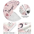thumbnail image 2 of Coolnut Valentine's&nbsp;Day Love Heart&nbsp;Tree&nbsp;Skirt Double&nbsp;Layers Xmas Tree Skirts, Valentine's&nbsp;Day Holiday Party Indoor Outdoor Home Office Ornaments, 48", 2 of 6