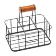 thumbnail image 4 of AMLESO Accessoires Porte-Boissons Multifonctions 6 Grille avec Poignée Fer Panier à Bière Gris, 4 of 8