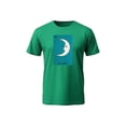 thumbnail image 2 of Playera Unisex De La Luna Loteria Mexicana Color Verde Talla Grande Marca Emil SaEs, 2 of 4