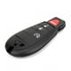 thumbnail image 1 of Llave de control remoto LHCER Entrada sin llave Fob remoto M3N5WY783X Negro Resistente al desgaste, 1 of 8