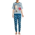 thumbnail image 2 of Peanuts Women’s Snoopy Pajama Set, 2-Piece, 2 of 6