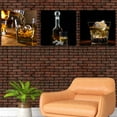 thumbnail image 2 of wall26 Canvas Wall Art Abstract Wine Cup Pictures Home Wall Decorations for Kitchen Streched and Framed - 12"x12"x3 Panels, 2 of 4