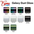 thumbnail image 6 of PET Galaxy Dust Gloss Spring Green Chameleon Metallic Color Shift Color Change Vinyl Wrap Auto Car Sticker Decal Film Sheet Bubble Free Air Release Technology, 6 of 8