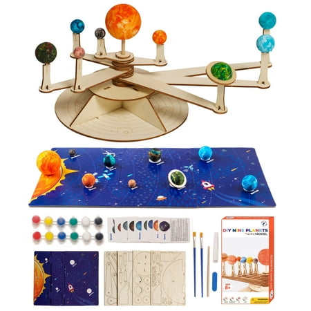 Nine Planets DIY Solar System Model for Kids
