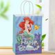 thumbnail image 3 of 5/20 piezas Bolsa de regalo para fiesta de sirena Ariel Bolsa de papel kraft con dibujos animados bajo el mar para fiesta Decoración de fiesta de cumpleaños de niña Sirenita, 3 of 5