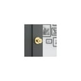 thumbnail image 5 of Kwikset Tylo Polished Brass Entry Knobs ANSI/BHMA Grade 3 1-3/4", 5 of 5