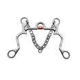 thumbnail image 1 of Cheval Snaffle Bordure Bit en Acier Inoxydable Formation Cheval Bit Bouche Port avec Rouleau de Cuivre Gravé Allemand Garnitures en Argent BT1151, 1 of 9