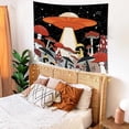 thumbnail image 4 of DaShan Red Mushroom Tapestry Wall Hanging,Starry Night Sky Tapestries for Dorm Living Room Bedroom Decor 50x60 Inches, 4 of 6